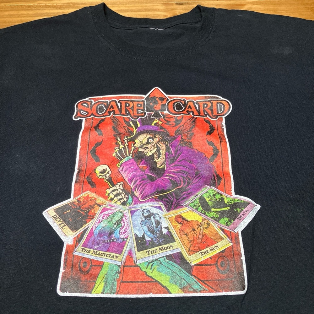 Scare Card band t-shirt